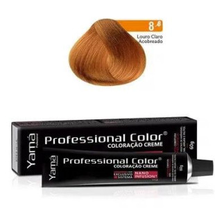 COLORACAO YAMA NANO INFUSION  8.4  - LOURO CLARO ACOBREADO