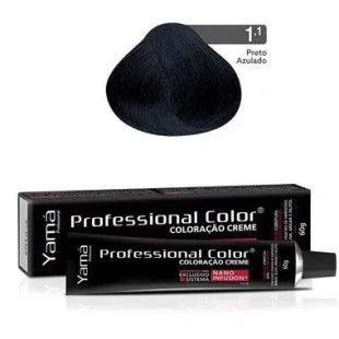 COLORACAO YAMA NANO INFUSION  1.1 - PRETO AZULADO