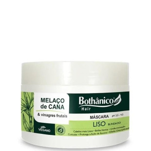 MÁSCARA CAPILAR BOTHANICO HAIR 250ML - LISO BLINDADO - MELACO DE CANA E VINAGRE