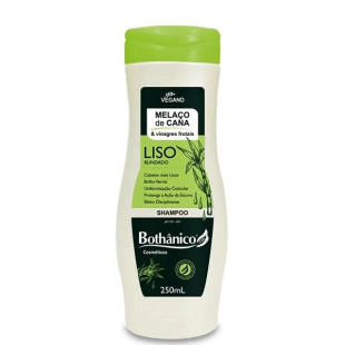 SHAMPOO BOTHANICO HAIR 250ML - LISO BLINDADO - MELACO DE CANA E VINAGRE