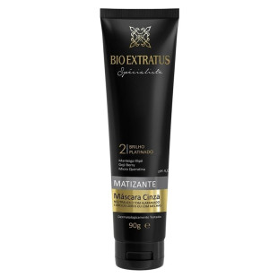 MASCARA CAPILAR SPECIALISTE BIO EXTRATUS 90G MATIZANTE - CINZA