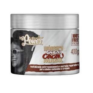 MÁSCARA CAPILAR SOUL POWER 400G - COCO E CACAU