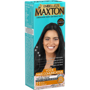 COLORAÇÃO MAXTON KIT 2.1 - PRETO ESPECIAL