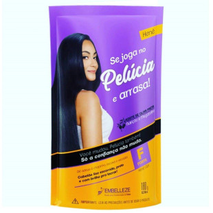 CREME ALISANTE EMBELLEZE HENÊ PELUCIA EM GEL 180G FORTE - PRETO