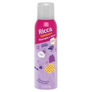 SHAMPOO A SECO RICCA 150ML - SHAKEBERRY