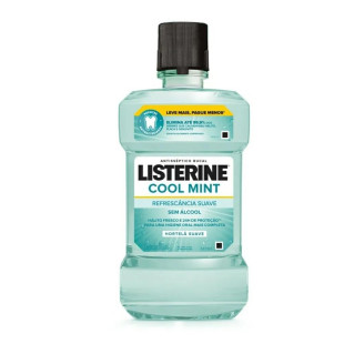 ENXAGUANTE BUCAL LISTERINE 500ML COOL MINT - SEM ÁLCOOL