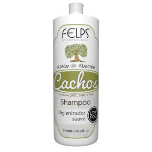 SHAMPOO FELPS 500ML - CACHOS - AZEITE DE ABACATE