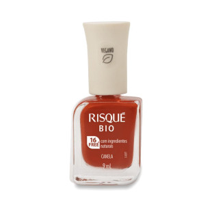 ESMALTE RISQUE EFEITO GEL - BIO - CANELA