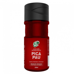 MÁSCARA PIGMENTANTE KAMALEÃO 150ML - PICA PAU - VERMELHO