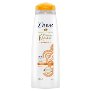 SHAMPOO DOVE 400ML - TEXTURA REAIS CACHEADOS