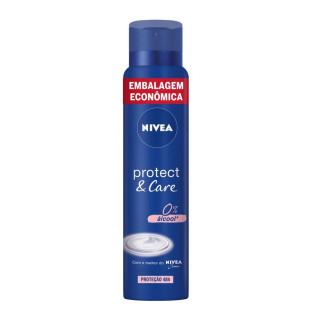 DESODORANTE AEROSOL NÍVEA WOM 200ML - PROTECT & CARE