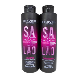 KIT HIDRABELL RESULTADO DE SALÃO 800ML - SHAMPOO + CONDICIONADOR