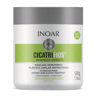 MÁSCARA CAPILAR INOAR 500G - CICATRIFIOS