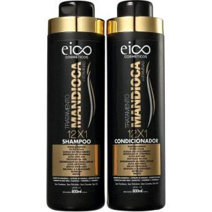 KIT EICO MANDIOCA 800ML - SHAMPOO + CONDICIONADOR