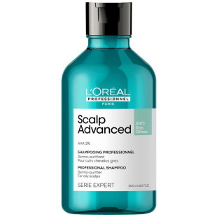 SHAMPOO LOREAL EXPERT 300ML - SCALP ADVANCED - ANTIOLEOSIDADE