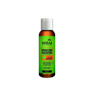 ÓLEO CAPILAR NIRAJ 60ML - RÍCINO COM QUERATINA