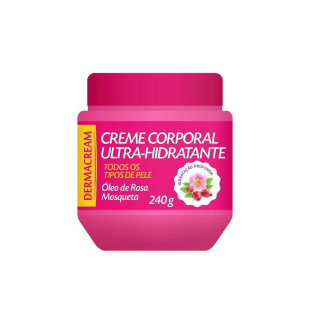 HIDRATANTE CORPORAL DERMACREAM 240G - ÓLEO DE ROSA MOSQUETA