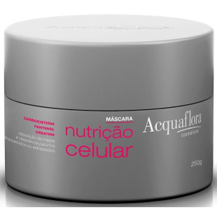 MÁSCARA CAPILAR ACQUAFLORA 250G - NUTRIÇÃO CELULAR