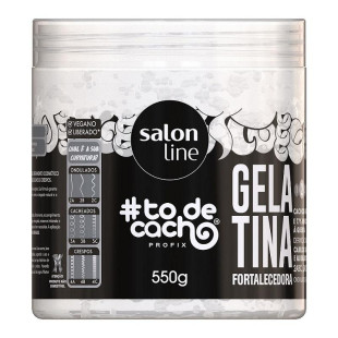 GELATINA SALON LINE 550G - #TODECACHO - FORTALECEDORA