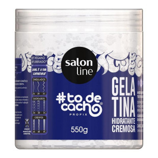 GELATINA SALON LINE 550G - #TODECACHO - HIDRATANTE CREMOSA