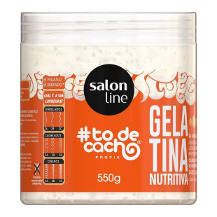 GELATINA SALON LINE 550G - #TODECACHO - NUTRITIVA