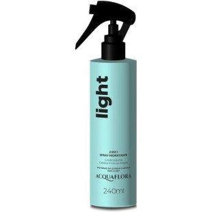 SPRAY HIDRATANTE ACQUAFLORA 240ML - LIGHT - 2 EM 1