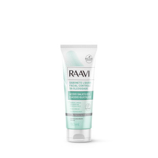 SABONETE LÍQUIDO FACIAL RAAVI 150ML - CONTROLE DA OLEOSIDADE