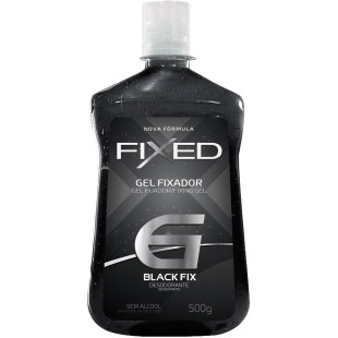 GEL FIXADOR FIXED 500G - BLACK 6 - PRETO