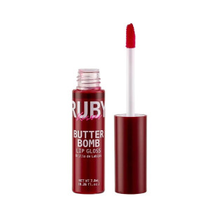 GLOSS LABIAL RUBY KISSES - BUTTER BOMB - COLD BLOODED