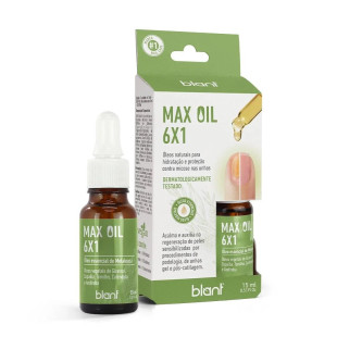 ÓLEO PARA UNHAS BLANT 15ML - MAX OIL 6X1 VEGANO