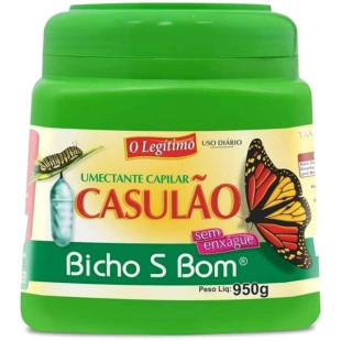 Kit Creme Para Cabelo Casulão+creme Pentear+óleo Bicho Seda
