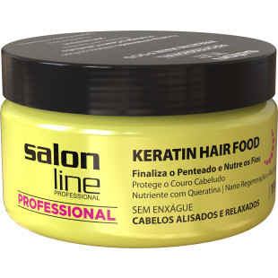 POMADA PROFISSIONAL SALON LINE 195G - KERATIN HAIR FOOD NUTRITION