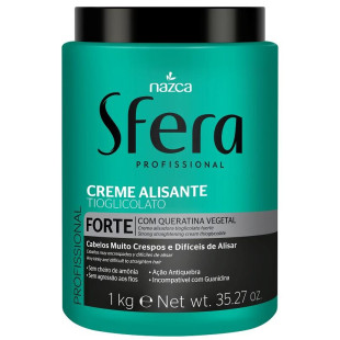 CREME ALISANTE NAZCA 1KG - SFERA PROFISSIONAL - TIOGLICOLATO FORTE