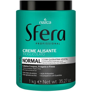 CREME ALISANTE NAZCA 1KG - SFERA PROFISSIONAL - TIOGLICOLATO NORMAL