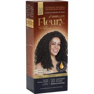 COLORAÇÃO FLEURY KIT 3.0 - CASTANHO ESCURO