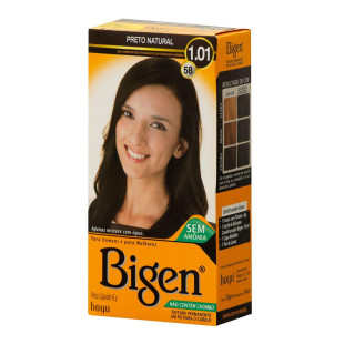 COLORAÇÃO BIGEN 1.01 - PRETO AZULADO NATURAL