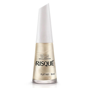 ESMALTE RISQUE CINTILANTE - PLATINO