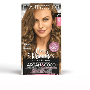 COLORAÇÃO BEAUTYCOLOR KIT 7.0 - LOURO NATURAL