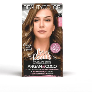 COLORAÇÃO BEAUTYCOLOR KIT 7.3 - LOURO NATURAL DOURADO