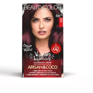 COLORAÇÃO BEAUTYCOLOR KIT 66.26 - MARSALA INFALIVEL - VERMELHOS INFALÍVEIS