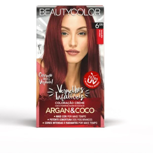 COLORAÇÃO BEAUTYCOLOR KIT 6.66 - CHARME SUPREMO - VERMELHOS INFALÍVEIS