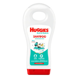 SHAMPOO HUGGIES 200ML TURMA DA MÔNICA - EXTRA SUAVE