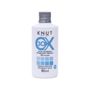 ÁGUA OXIGENADA KNUT 80ML - 30 VOLUMES 9%