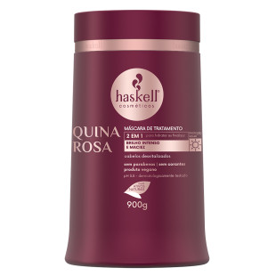 MÁSCARA CAPILAR HASKELL 900G - QUINA ROSA