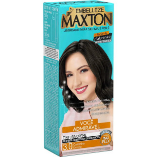 COLORAÇÃO MAXTON KIT 3.0 - CASTANHO ESCURO