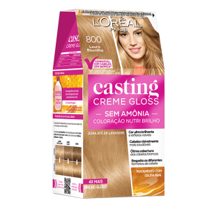 TONALIZANTE LORÉAL CASTING GLOSS - 800 LOURO BUANILHA