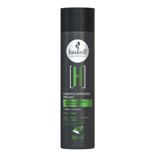 SHAMPOO HASKELL 250ML PRA ELE ANTICASPA - HOMEM